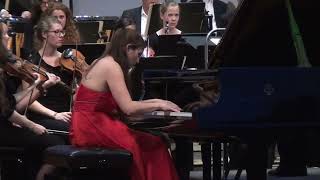 Sharon Niessen plays SaintSaëns Piano Concerto no 2  Part II [upl. by Aiset260]