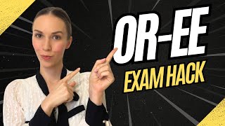 Real Estate Exam Hack Decoding Transactions With The OR EE Rule [upl. by Xyno]