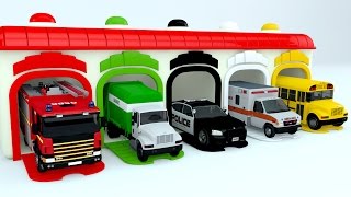 Colors for Children  Street Vehicles for Kids [upl. by Akinyt]