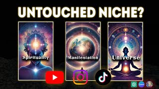 UNTOUCHED NICHE  YouTube and Instagram video creation with AI [upl. by Nnyleimaj]