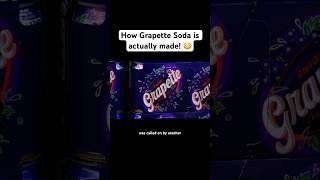 How Grapette Soda is actually made 😳 grapetree grape walmartshopping [upl. by Craven32]