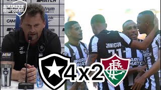 LIVE PÓSJOGO FLUMINENSE 2 x 4 BOTAFOGO [upl. by Aneerehs217]