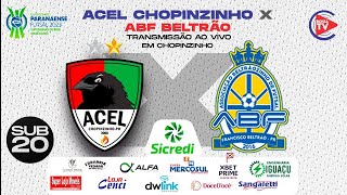 Campeonato Paranaense de Futsal  SUB 20  2023  ACEL Chopinzinho Vs ABF Beltrão Futsal [upl. by Iphlgenia923]