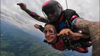 First time skydiving Dream comes true قفزت من أعلى قمة وأجمل منظر في سويسرا و تغلبت على الخوف [upl. by Aidnahs]