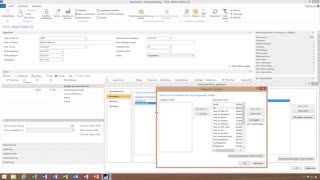 Benutzeroberfläche Anpassbarkeit – Microsoft Dynamics NAV Navision [upl. by Netsirk]