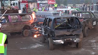 Caledonia County Fair Demolition Derby 8272023 [upl. by Ednew]