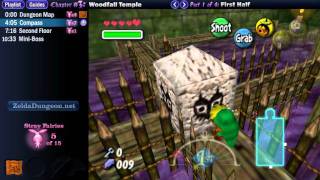 Legend of Zelda Majoras Mask Walkthrough 03 14 quotWoodfall Temple First Halfquot [upl. by Gilbertina]