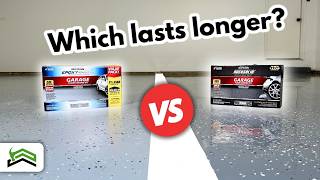 Complete DIY Garage Epoxy Floor Coating Installation  Testing Most Popular Kits [upl. by Joycelin2]