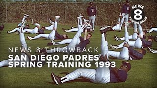 A look at the San Diego Padres roster at spring training 1993 [upl. by Iliak717]