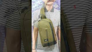 shorts  3⃣910006684 EIGER CHRYSLER 20 CROSS SLING BAG 8L RD OLIVE [upl. by Nahij959]