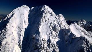 Tatry z lotu ptaka  styczeń 2016 [upl. by Fiel]