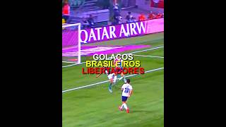 GOLAÇOS BRASILEIROS NA LIBERTADORES  parte 3 futebol edit gols libertadores golaço shorts [upl. by Norvell]