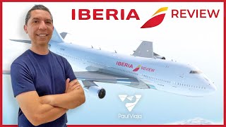 IBERIA en clase ECONÓMICA  Vuelo a MADRID [upl. by Dnyletak115]