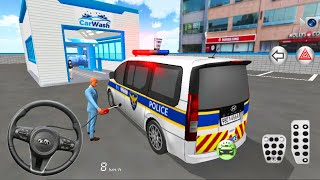 Police Car amp All SUV Super Car Parking in Building Garage amp Repairing Wash Car  3D Driving Class [upl. by Kerr128]