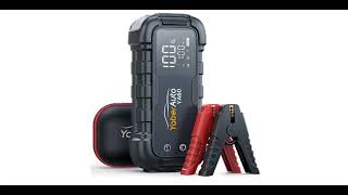 YaberAuto Car Battery Jump Starter 6000A Jump Box [upl. by Helga]