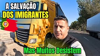 O TRANSPORTE É A SALVAÇÃO DOS IMIGRANTES EM PORTUGAL MAS MUITOS DESISTEM [upl. by Dygal]