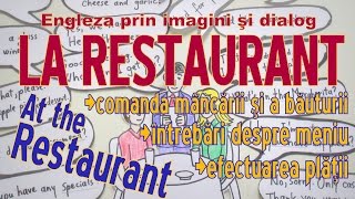 Sa invatam engleza  LA RESTAURANT  AT THE RESTAURANT  Lets learn English [upl. by Bax213]