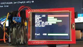 Canbus Display using J1939 MCP2515 Arduino and Canhacker V2 [upl. by Ranjiv]