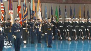 Watch full military farewell to President Obama [upl. by Krock]