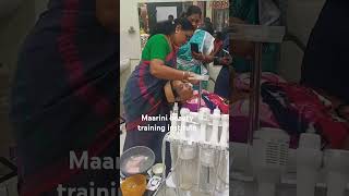 Hydra facial class student practice tvkvijay tvkmanadu [upl. by Dranel]