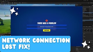 How to fix network connection lost fortnite [upl. by Annim]