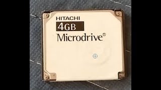 Hitachi 4 Gig Microdrive  Compact Flash Hard Drive [upl. by Greenstein500]