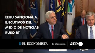 EEUU sanciona a ejecutivos del medio de noticias ruso RT [upl. by Gans823]