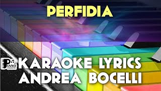 PERFIDIA ANDREA BOCELLI KARAOKE LYRICS VERSION PSR S975 [upl. by Nivlad]