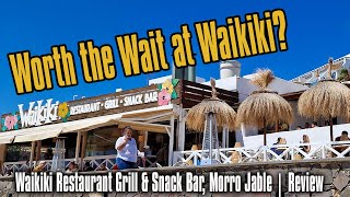 Waikiki Beach Bar Morro Jable Fuerteventura  a quick review [upl. by Hael]