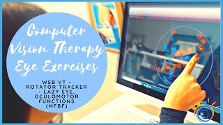 16 Computer Home Vision Therapy to Strengthen Your Vision  Web Vision Therapy  Rotator Tracker [upl. by Zacharie]