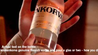 Koskenkorva Vodka review [upl. by Anileba]