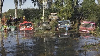 OffRoad Truck Mud Race and Super Swim  Antsumae [upl. by Suoirrad942]