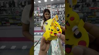 iPhone silicon ￼yellow colour ￼20W charger case Pikachu ￼AirPods Pro print￼3D case ￼combo pack happy [upl. by Shirline]