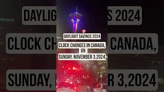 Daylight Saving is Ending on November 32024😍daylightsavings shorts india canadatrendingshort [upl. by Loriner814]