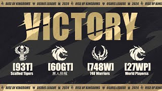 Exclusive Interviews 93T 60GT 748W and 27WP  Osiris League Season 8 [upl. by Volnak]