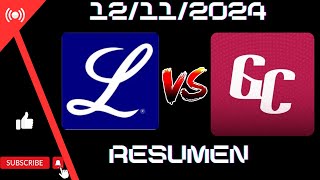 RESUMEN Gigantes del cibao VS Tigres del Licey 12112024 [upl. by Enelyk]