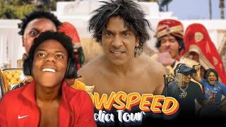 iShowSpeed Reacts To Purav Jha quotIShowSpeed INDIA TOURquot Video [upl. by Nimajneb]