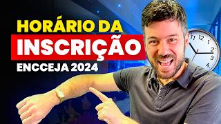 Divulgado horário oficial da Inscrição ENCCEJA 2024 [upl. by Beau]