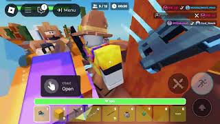 gaming roblox skywars game play [upl. by Aonian]