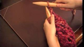 How to knit a drop stitch scarf with Sirdar Bohemia yarn [upl. by Dubois]