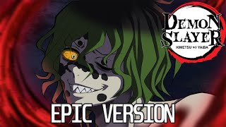 Demon Slayer Gyutaro Theme  EPIC ROCK VERSION 鬼滅の刃 OST [upl. by Ddahc]