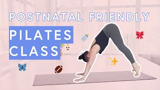 20min Postnatal Class with NO PROPS [upl. by Derrik]