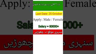 Nadra Jobs 2024 shorts [upl. by Slerahc446]