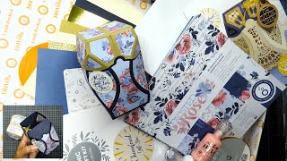 Tonic Studios Craft Kit 84 quotChamferedquot Gift Box Unboxing amp StepbyStep Tutorial [upl. by Nomolas940]