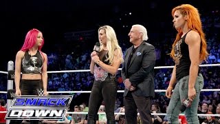 Charlotte asks forgiveness for once calling her Mania opponents Horsewomen Smackdown Mar 17 2016 [upl. by Tekcirk751]