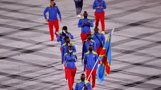 Jeux olympiques 2024 arrivée des athlètes congolais à Paris les chances des médailles pour la RDC [upl. by Odnam]