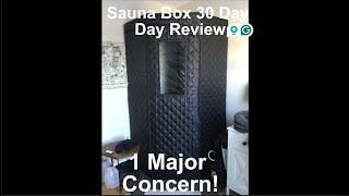 Sauna Box Review 30 day review sauna saunabox [upl. by Aileme]