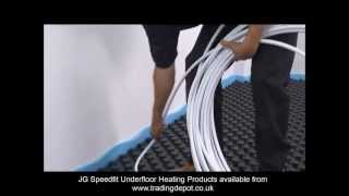 Installing the JG Speedfit Floor Panel Underfloor Heating System [upl. by Peh]