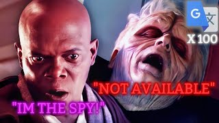 Palpatine Vs Mace Windu BUT Its Google Translated 100 TIMES [upl. by Novehs999]