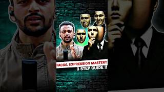 Facial Expression Mastery  Just 3 Step Guide🔥🔥 You cant miss it❌ [upl. by Atekihs]